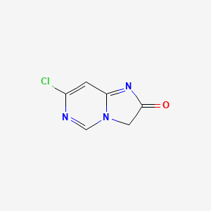 molecular formula C6H4ClN3O B12979453 7-Chloroimidazo[1,2-c]pyrimidin-2(3H)-one 