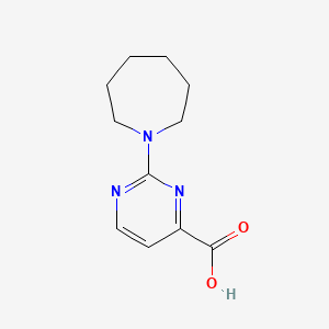 2-(Azepan-1-yl)pyrimidine-4-carboxylic acid