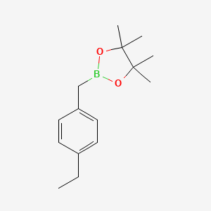 2-(4-Ethylbenzyl)-4,4,5,5-tetramethyl-1,3,2-dioxaborolane