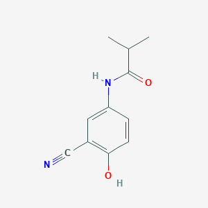 N-(3-Cyano-4-hydroxyphenyl)isobutyramide