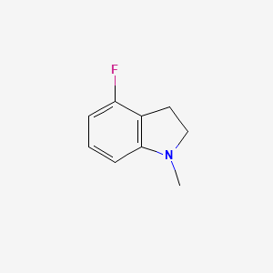 4-Fluoro-1-methylindoline