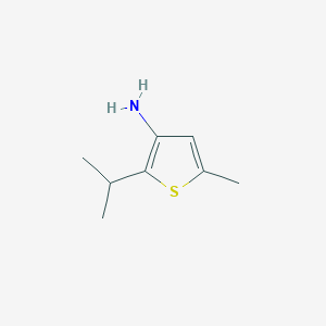 2-Isopropyl-5-methylthiophen-3-amine