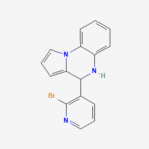 4-(2-Bromopyridin-3-yl)-4,5-dihydropyrrolo[1,2-a]quinoxaline