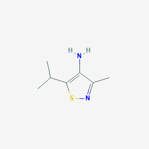 5-Isopropyl-3-methylisothiazol-4-amine