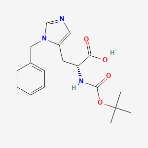 (2R)-3-(3-benzylimidazol-4-yl)-2-[(2-methylpropan-2-yl)oxycarbonylamino]propanoic acid