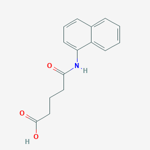 molecular formula C15H15NO3 B1297987 5-(1-萘基氨基)-5-氧代戊酸 CAS No. 296275-32-6