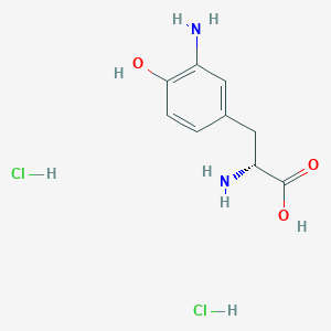 (R)-2-Amino-3-(3-amino-4-hydroxyphenyl)propanoic acid dihydrochloride