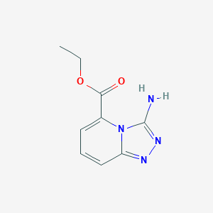 Ethyl 3-amino-[1,2,4]triazolo[4,3-a]pyridine-5-carboxylate