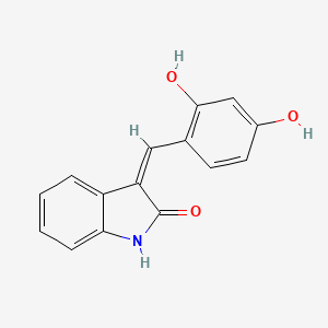 3-(2,4-Dihydroxybenzylidene)indolin-2-one