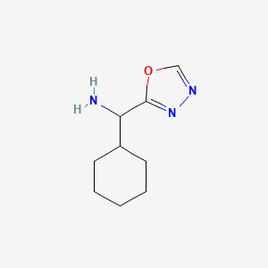 Cyclohexyl(1,3,4-oxadiazol-2-yl)methanamine