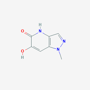 6-Hydroxy-1-methyl-1,4-dihydro-5H-pyrazolo[4,3-b]pyridin-5-one