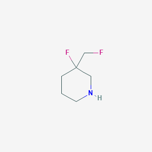 3-Fluoro-3-(fluoromethyl)piperidine