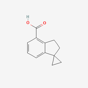 2',3'-Dihydrospiro[cyclopropane-1,1'-indene]-4'-carboxylic acid