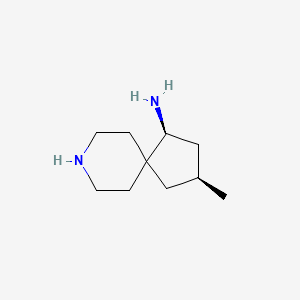 (1S,3S)-3-Methyl-8-azaspiro[4.5]decan-1-amine