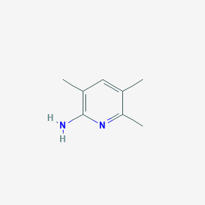 molecular formula C8H12N2 B12980136 3,5,6-Trimethylpyridin-2-amine CAS No. 56705-18-1