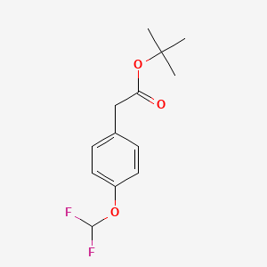 tert-Butyl 2-(4-(difluoromethoxy)phenyl)acetate