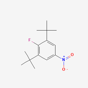 1,3-Di-tert-butyl-2-fluoro-5-nitrobenzene