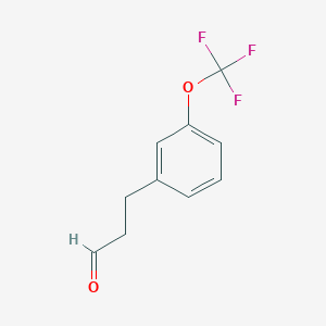 Benzenepropanal,3-(trifluoromethoxy)-