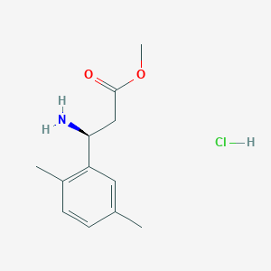 Methyl (S)-3-amino-3-(2,5-dimethylphenyl)propanoate hydrochloride