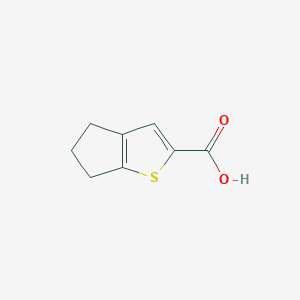 molecular formula C8H8O2S B1298027 5,6-二氢-4H-环戊并[b]噻吩-2-羧酸 CAS No. 40133-06-0