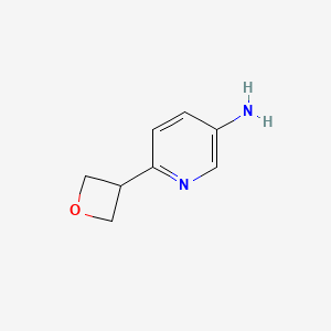 6-(Oxetan-3-yl)pyridin-3-amine