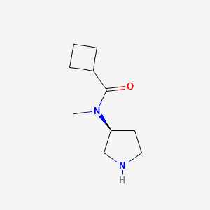 (S)-N-Methyl-N-(pyrrolidin-3-yl)cyclobutanecarboxamide