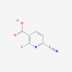 6-Cyano-2-fluoronicotinic acid