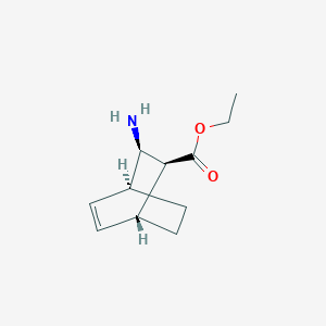 Ethyl (1R,2S,3R,4S)-3-aminobicyclo[2.2.2]oct-5-ene-2-carboxylate