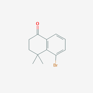 5-Bromo-4,4-dimethyl-3,4-dihydronaphthalen-1(2H)-one