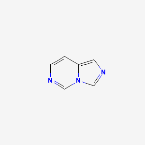 molecular formula C6H5N3 B12980393 Imidazo[1,5-c]pyrimidine CAS No. 274-48-6