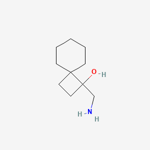 1-(Aminomethyl)spiro[3.5]nonan-1-ol