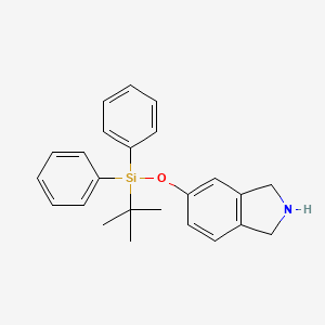 5-((tert-Butyldiphenylsilyl)oxy)isoindoline