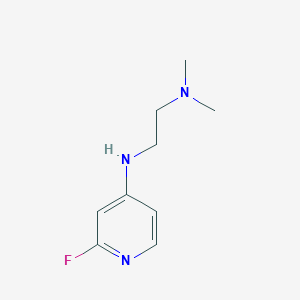 N1-(2-Fluoropyridin-4-yl)-N2,N2-dimethylethane-1,2-diamine