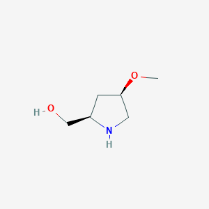 ((2R,4R)-4-Methoxypyrrolidin-2-yl)methanol