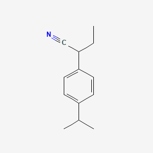 2-(4-Isopropylphenyl)butanenitrile