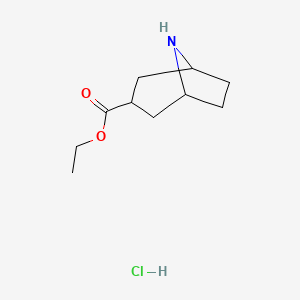 Ethyl 8-azabicyclo[3.2.1]octane-3-carboxylate hydrochloride