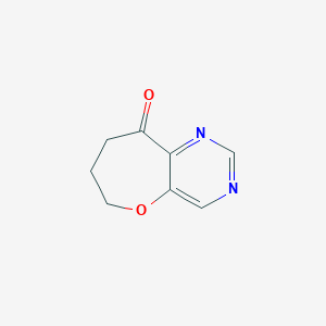 7,8-Dihydrooxepino[3,2-d]pyrimidin-9(6H)-one