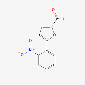 molecular formula C11H7NO4 B1298063 5-(2-Nitrophenyl)-2-furaldehyde CAS No. 20000-96-8