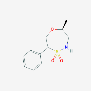 (7S)-7-Methyl-3-phenyl-1,4,5-oxathiazepane 4,4-dioxide