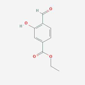 Ethyl 4-formyl-3-hydroxybenzoate