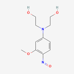 2-[N-(2-Hydroxyethyl)-3-methoxy-4-nitroso-anilino]ethanol