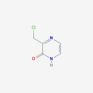 3-(Chloromethyl)pyrazin-2-ol