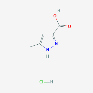 3-Methyl-1H-pyrazole-5-carboxylic acid hydrochloride