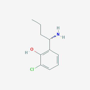 (S)-2-(1-Aminobutyl)-6-chlorophenol