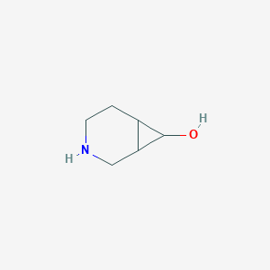 molecular formula C6H11NO B12980909 3-Azabicyclo[4.1.0]heptan-7-ol 