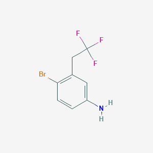 4-Bromo-3-(2,2,2-trifluoroethyl)aniline