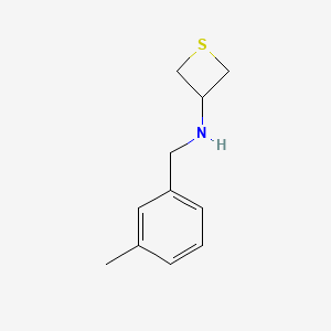 N-(3-Methylbenzyl)thietan-3-amine