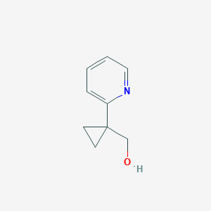 [1-(2-Pyridyl)cyclopropyl]methanol