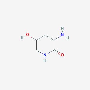 3-Amino-5-hydroxypiperidin-2-one