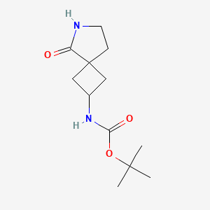 tert-Butyl (5-oxo-6-azaspiro[3.4]octan-2-yl)carbamate